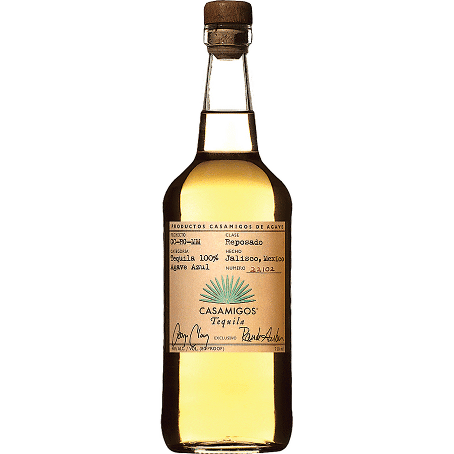 Casamigos Reposado 375ML Front Bottle Label