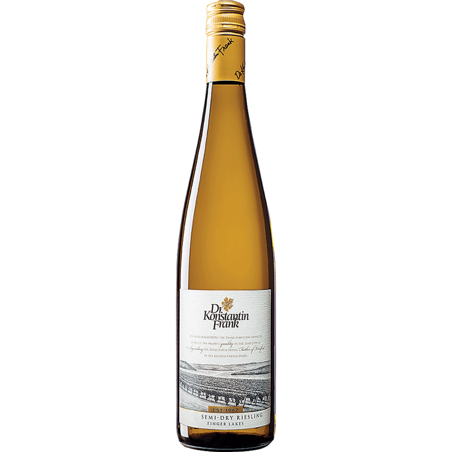 Dr. Konstantin Frank Dry Riesling 750ML Front Bottle Label