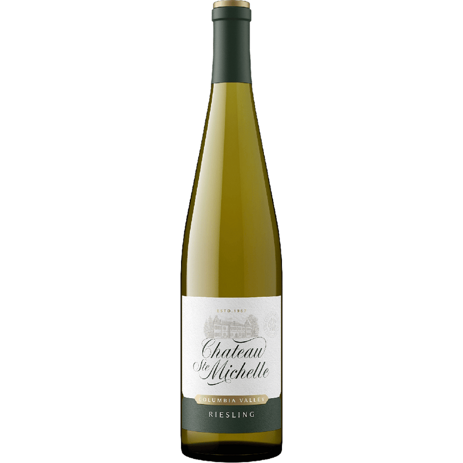 Chateau Ste Michelle Riesling 750ML Front Bottle Label