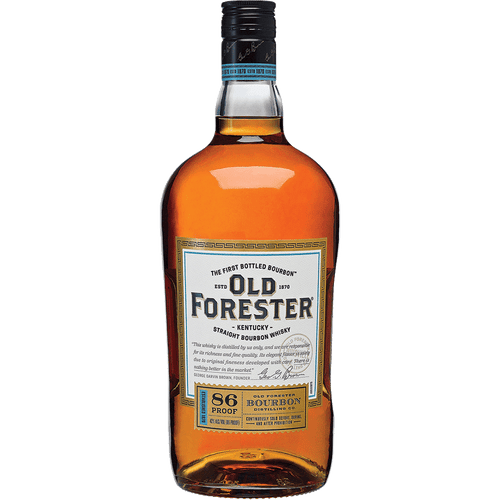 Old Forester Classic 86 Proof 1L Front Bottle Label