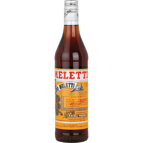 Meletti Amaro 750ML Front Bottle Label