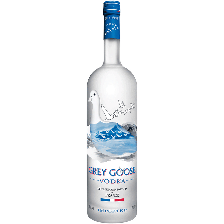Grey Goose Vodka 50ML Front Bottle Label