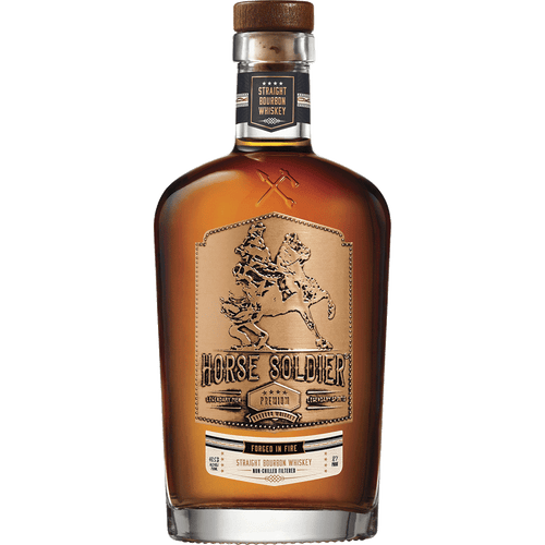 Horse Soldier Straight Bourbon 750ML Front Bottle Label