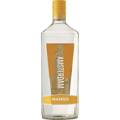 New Amsterdam Mango 50ML Front Bottle Label