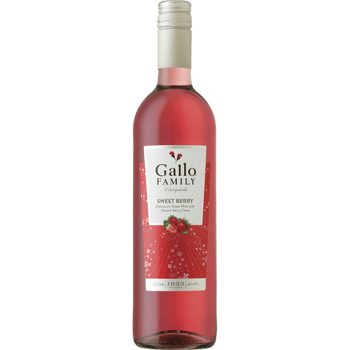 Gallo Family Vineyards Sweet Berry 1.5L Front Bottle Label