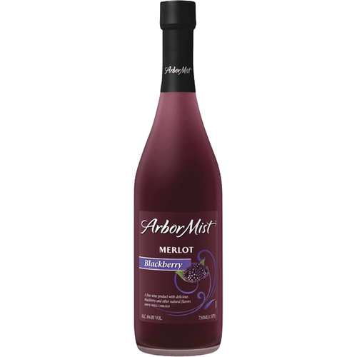 Arbor Mist Blackberry Merlot 750ML Front Bottle Label