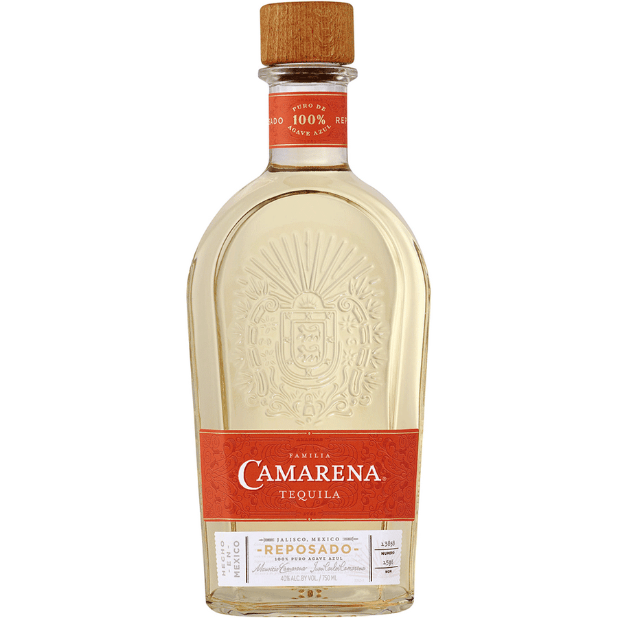 Camarena Reposado 375ML Front Bottle Label