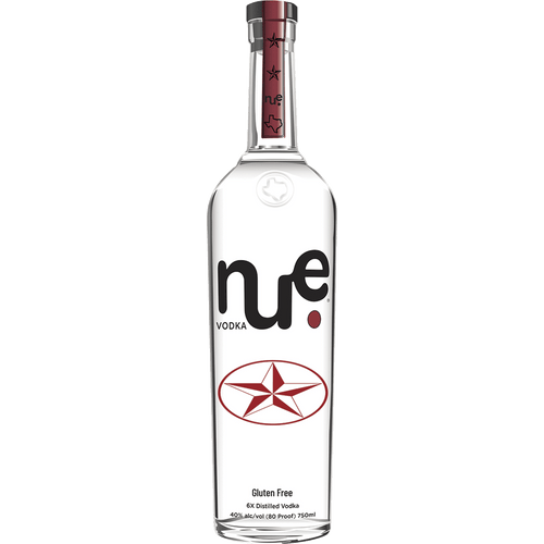 Nue Vodka Original 1.75L Front Bottle Label
