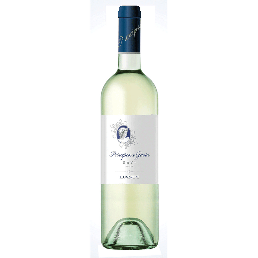Banfi Principessa Gavia Gavi DOCG 750ML Front Bottle Label