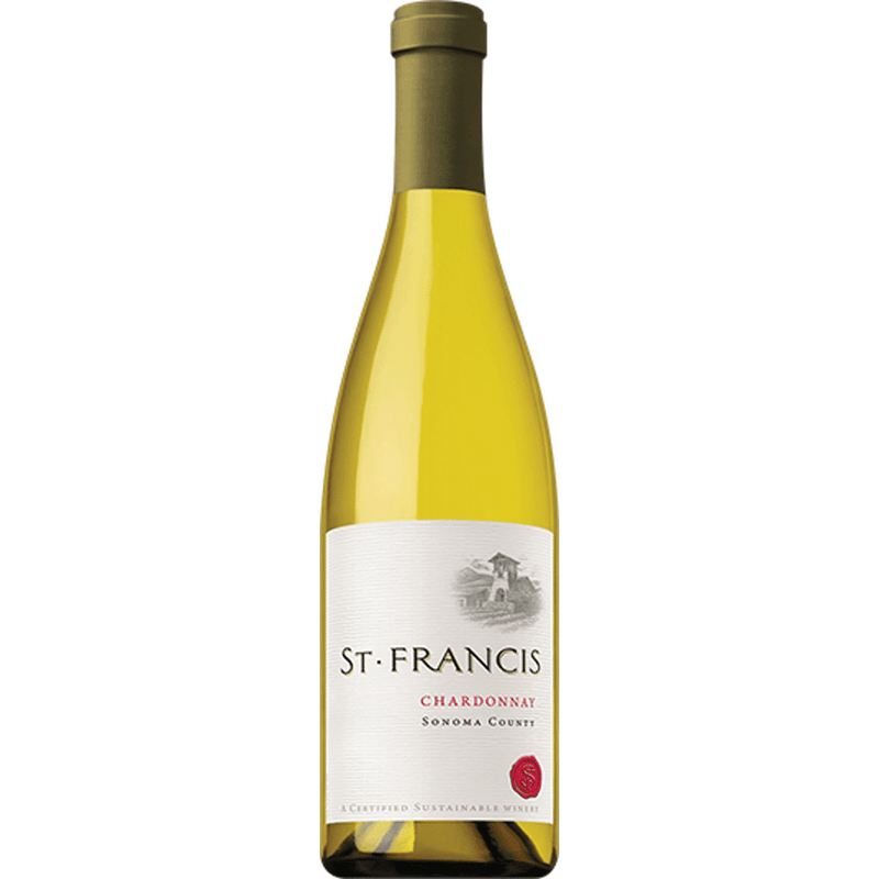 St. Francis Chardonnay Sonoma County - White Wine bottle available at Buffalo House Liquor & Wines