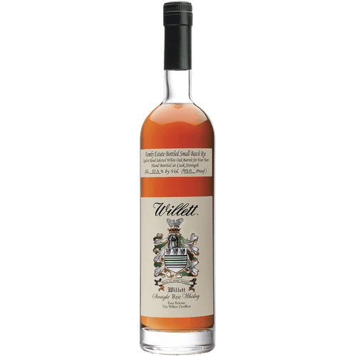 Willett Estate Small Batch Rye 750ML Front Bottle Label