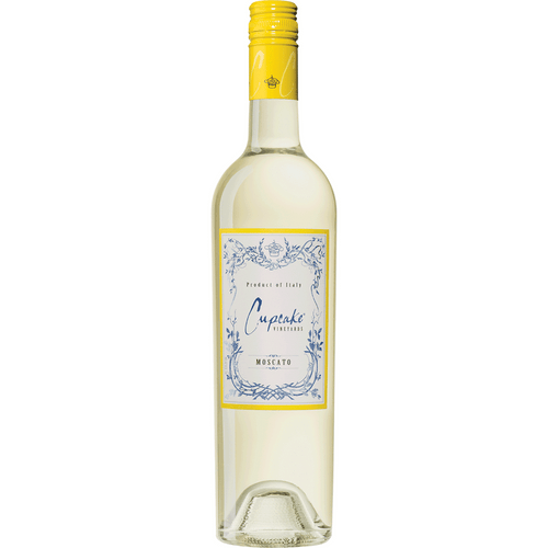 Cupcake Moscato 750ML Front Bottle Label