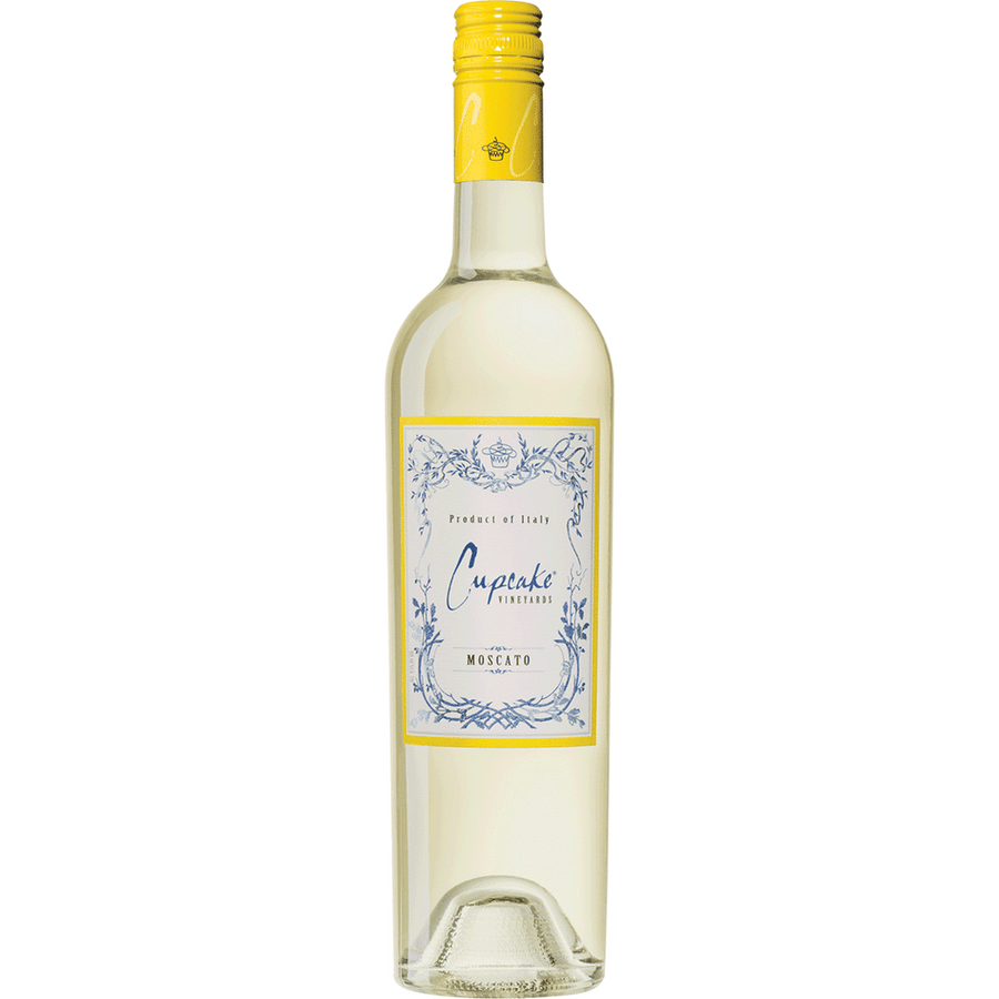 Cupcake Moscato 750ML Front Bottle Label