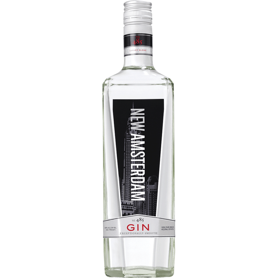 New Amsterdam The Original Gin 1.75L Front Bottle Label