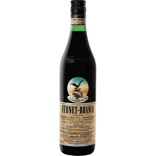 Fernet Branca 375ML Front Bottle Label