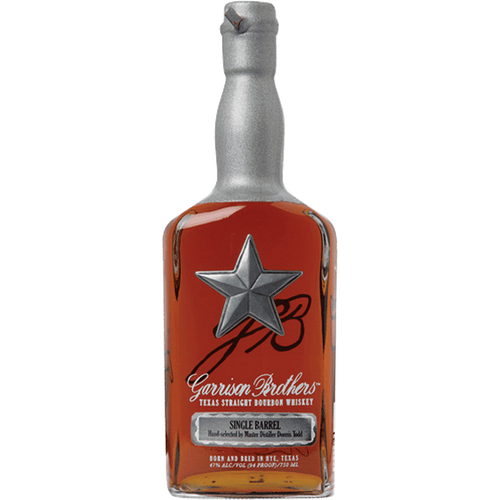 Garrison Brothers Single Barrel Bourbon 750ML Front Bottle Label
