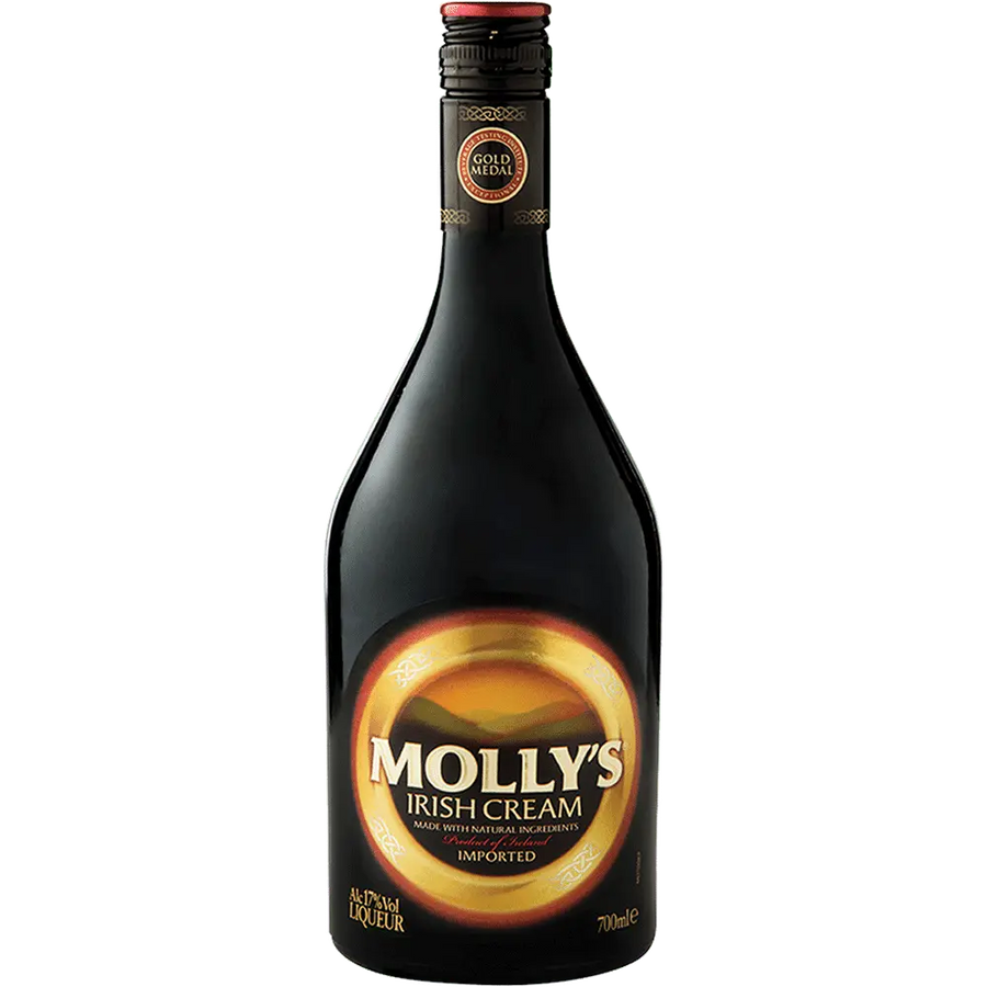 Molly's Irish Cream 1L Front Bottle Label