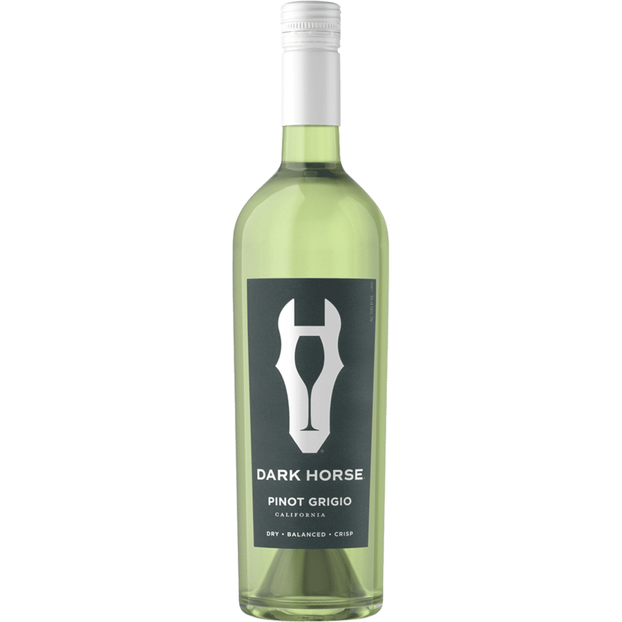 Dark Horse Pinot Grigio 750ML Front Bottle Label