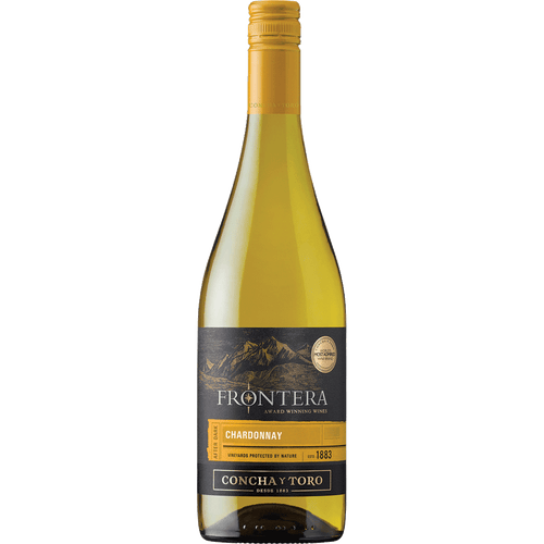 Frontera Chardonnay Buttery Valle Central 1.5L Front Bottle Label