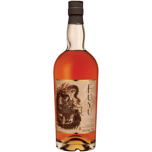 FUYU Small Batch Japanese Mizunara 700ML Front Bottle Label
