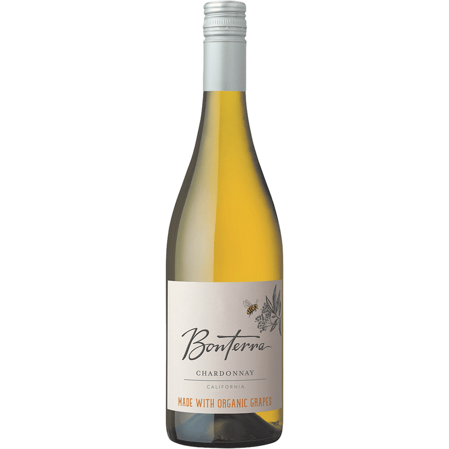 Bonterra Chardonnay 750ML Front Bottle Label