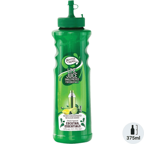 Cocktail Essentials Lime Juice 375ML Front Bottle Label