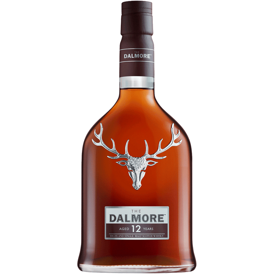 The Dalmore 12 Year Old 750ML Front Bottle Label