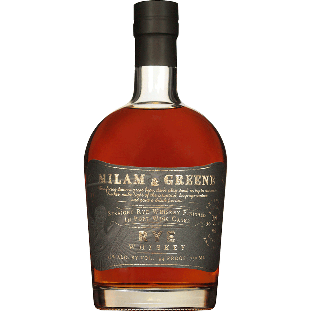 Milam & Greene Port Cask Straight Rye