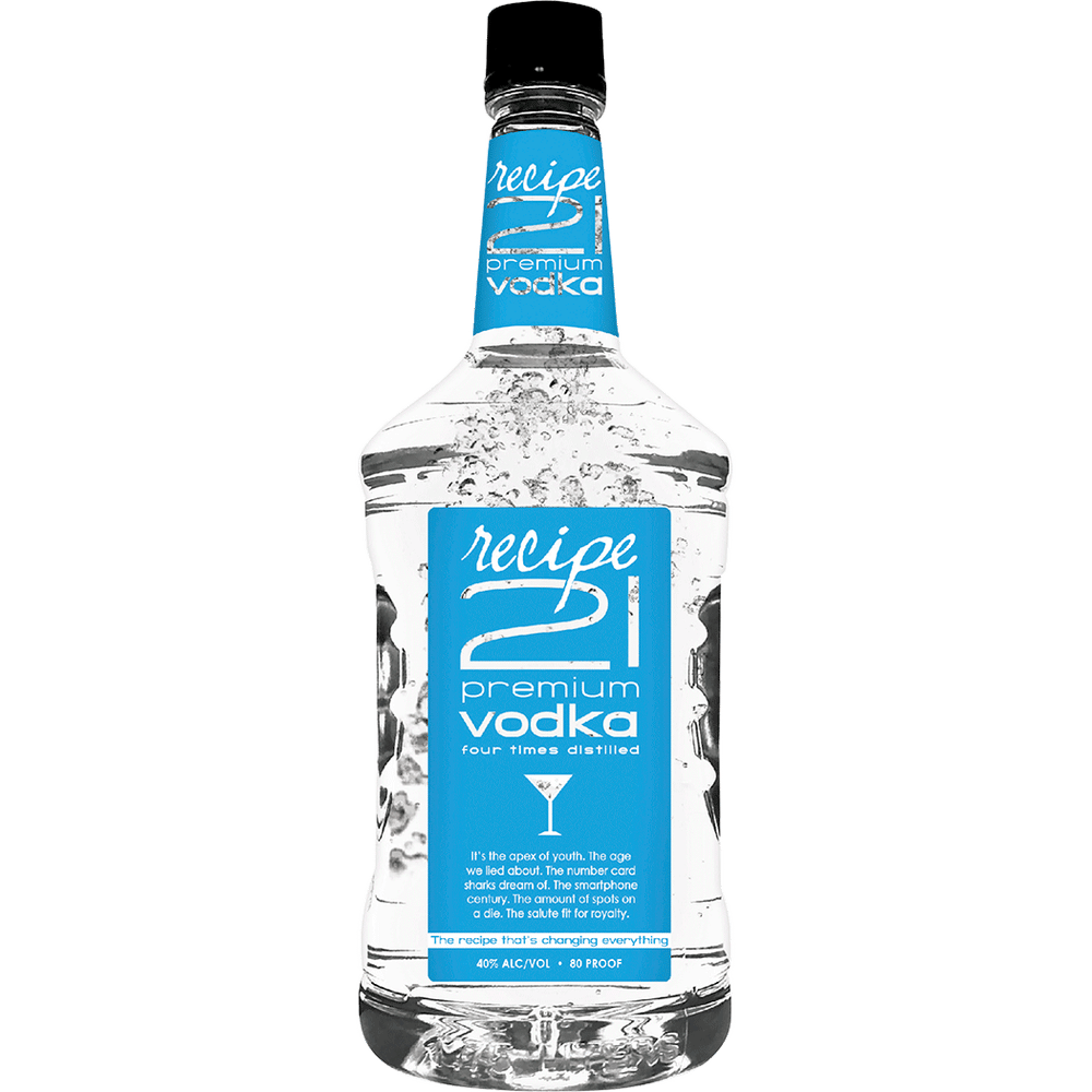 Recipe 21 Premium Vodka