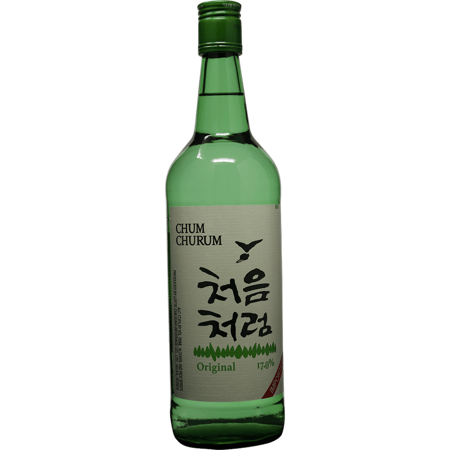 Chum Churum Original Soju 375ML Front Bottle Label
