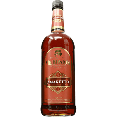 Mr Boston Ameretto - Liqueur bottle available at Buffalo House Liquor & Wines