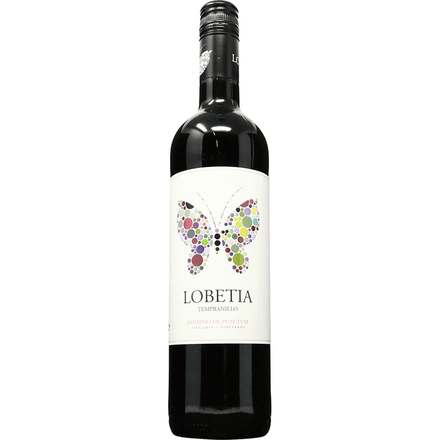 Lobetia Tempranillo 750ML Front Bottle Label