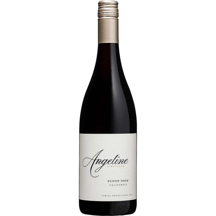 Angeline Pinot Noir 750ML Front Bottle Label