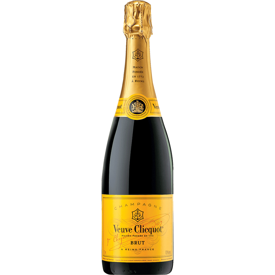 Veuve Clicquot Brut Yellow 750ML Front Bottle Label