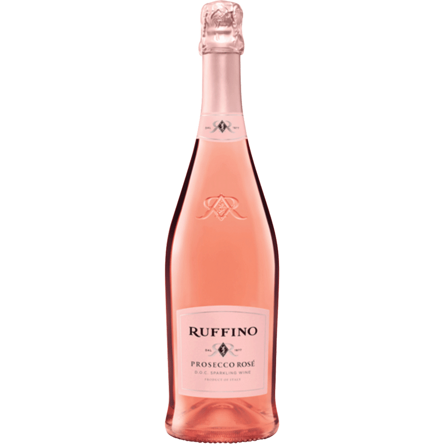 Ruffino Prosecco Rose 750ML Front Bottle Label