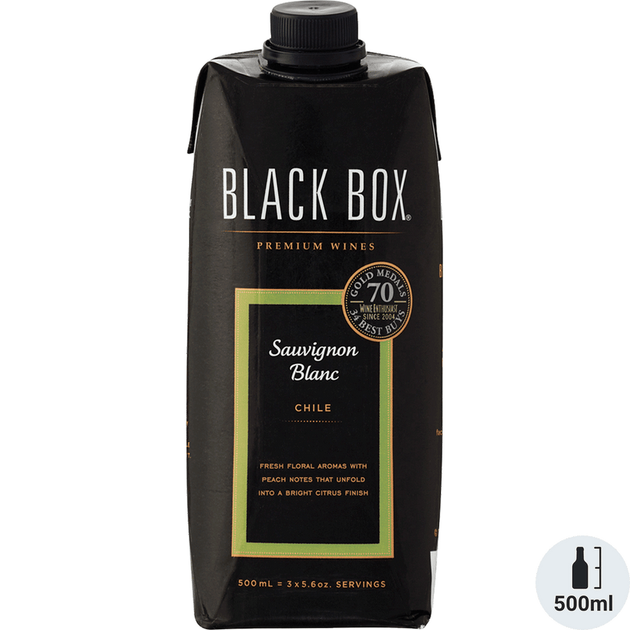Black Box Sauvignon Blanc 3L Front Bottle Label