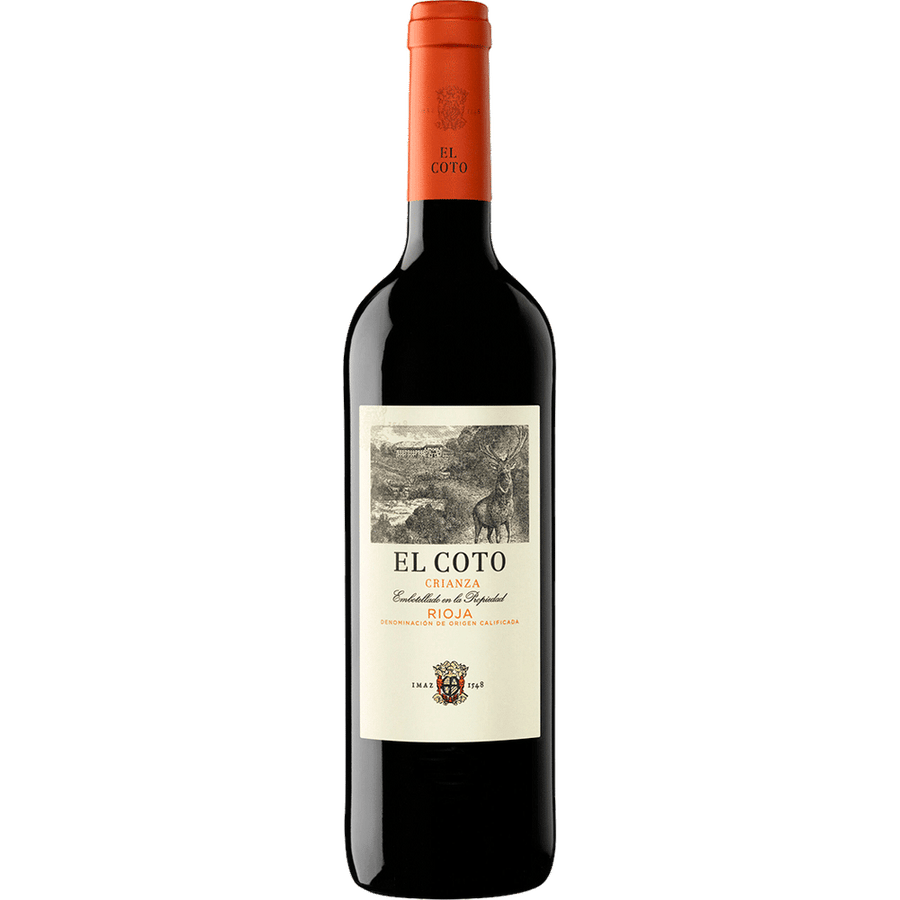 El Coto Crianza Rioja DOCa 750ML Front Bottle Label