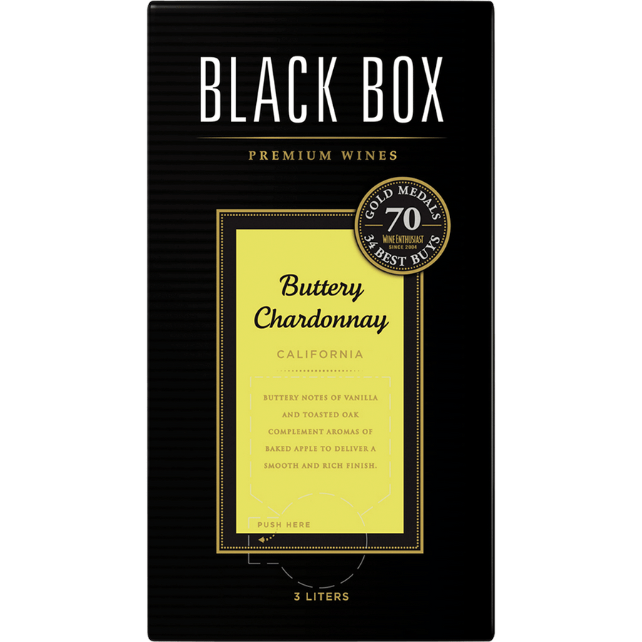 Black Box Chardonnay Australia 3L Front Bottle Label
