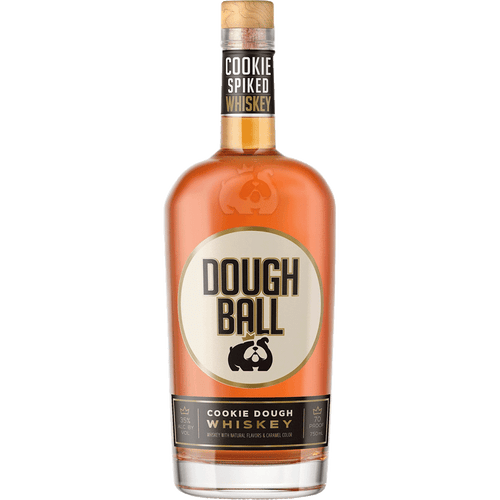 Dough Ball Cookie Dough Whiskey 750ml Front Bottle Label