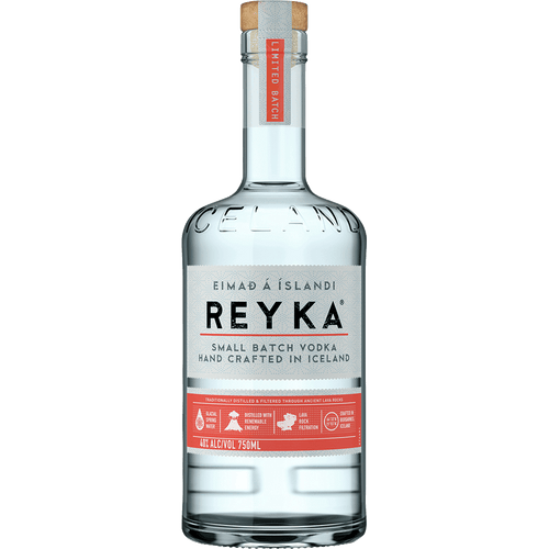 Reyka Vodka 750ML Front Bottle Label