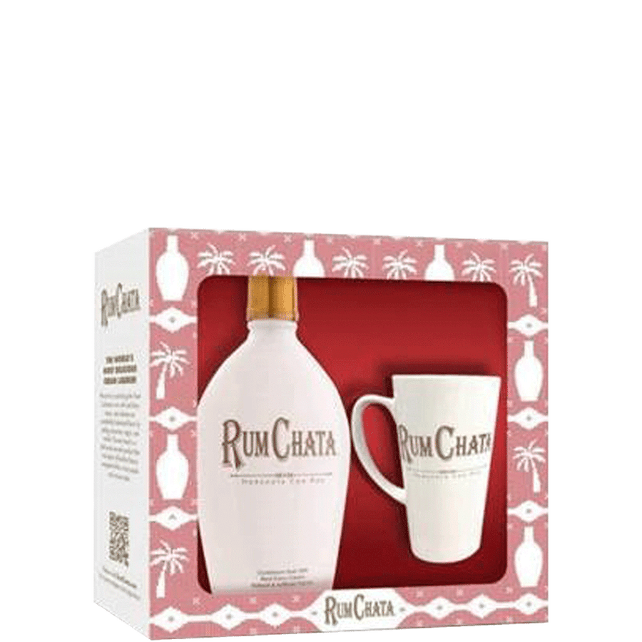 RumChata Gift Pack 750ML Front Bottle Label