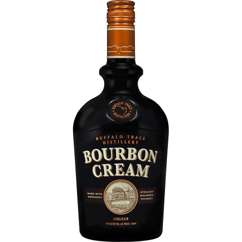 Buffalo Trace Bourbon Cream 750ML Front Bottle Label