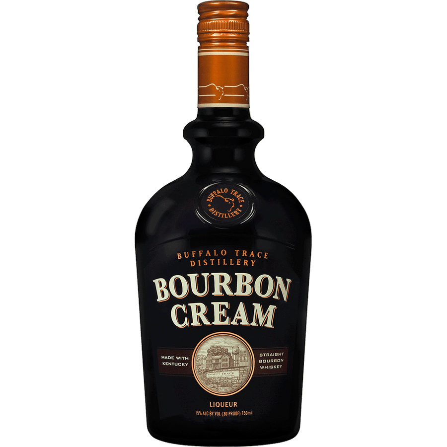 Buffalo Trace Bourbon Cream 750ML Front Bottle Label