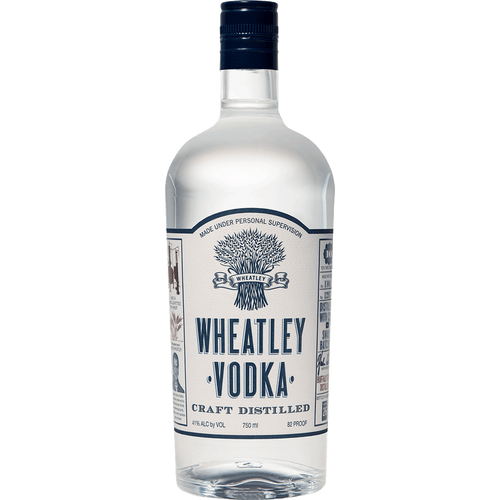 Wheatley Handcrafted Vodka 1L Front Bottle Label