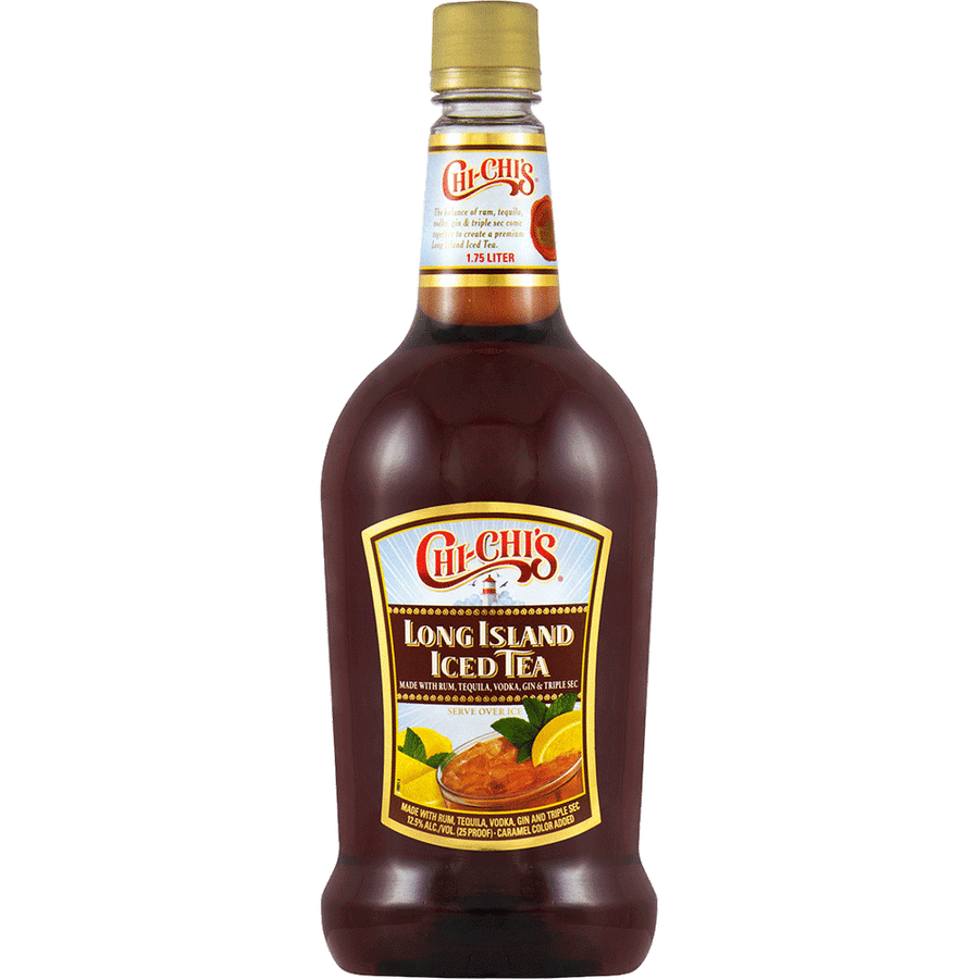 Chi-Chi's Long Island Iced Tea 187ML Front Bottle Label