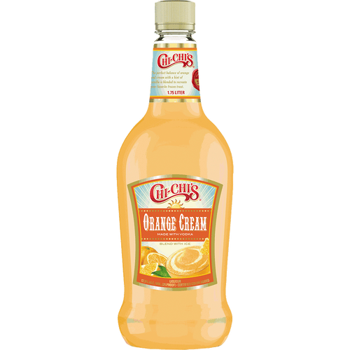 Chi-Chi's Orange Cream 1.75L Front Bottle Label