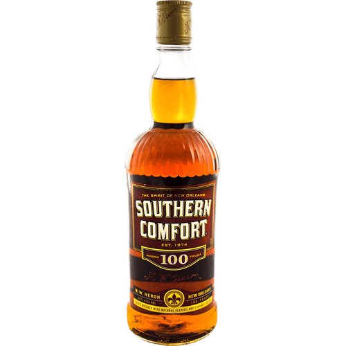 Southern Comfort 100 Proof 50ML Front Bottle Label