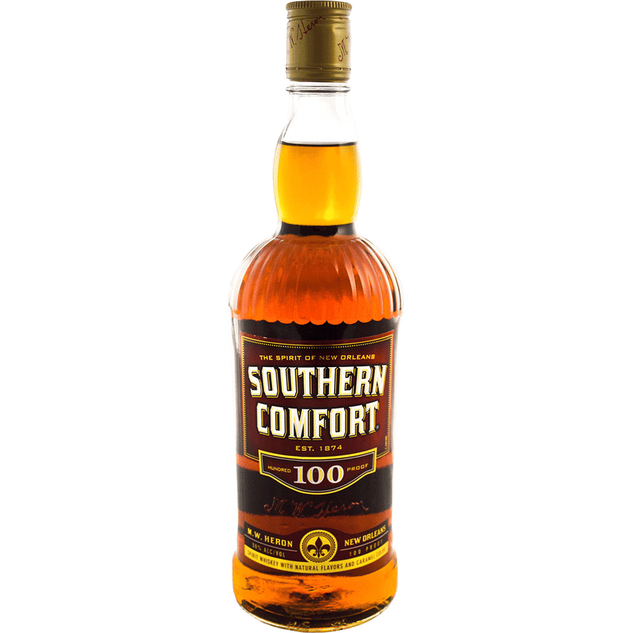 Southern Comfort 100 Proof 50ML Front Bottle Label