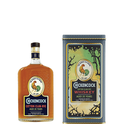 Chicken Cock Cotton Club 20 Year Rye - Rye Whiskey bottle available at Buffalo House Liquor & Wines