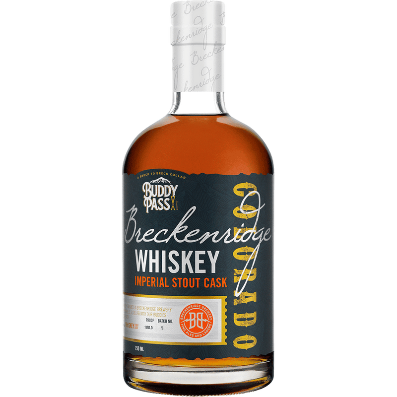 Breckenridge Distillery Imperial Stout Cask Finish - Bourbon bottle available at Buffalo House Liquor & Wines